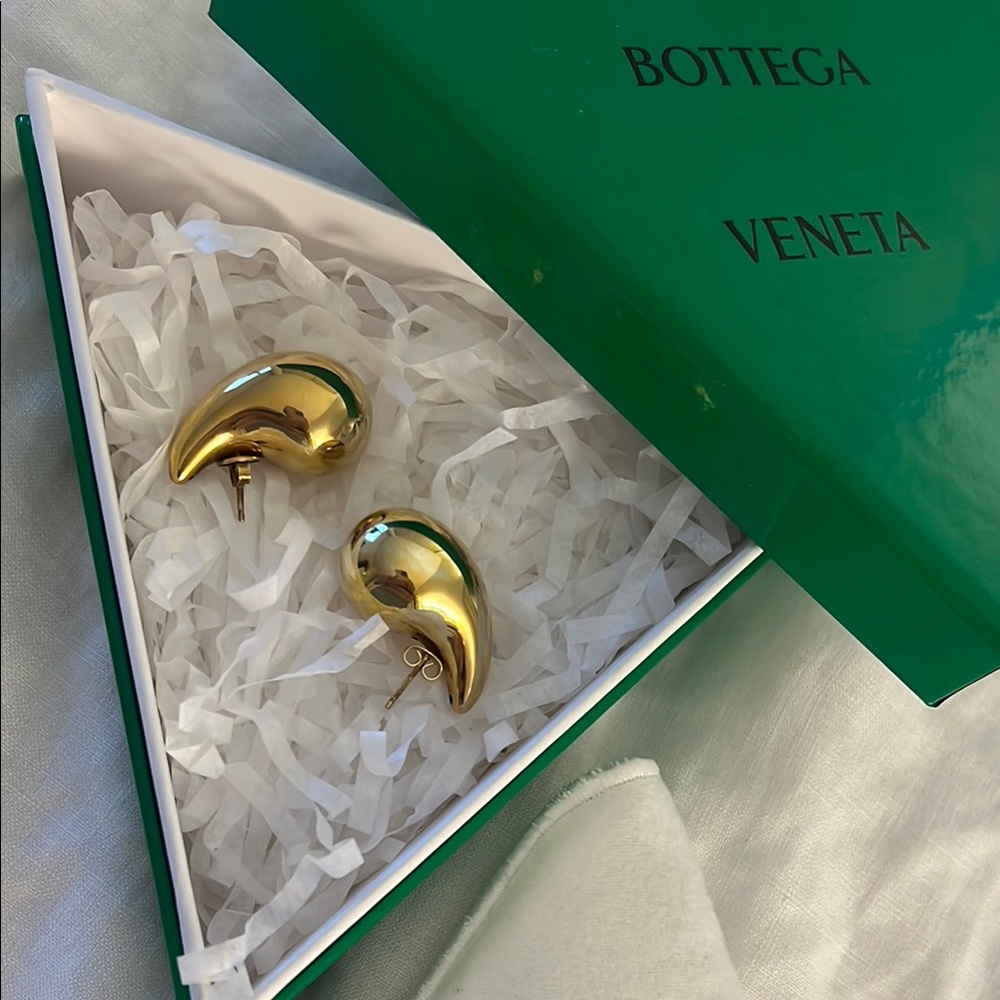 Bottega Veneta Gold Earrings